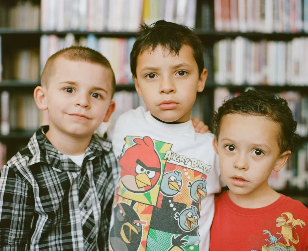 photo - three boys and emotional literacy meaning