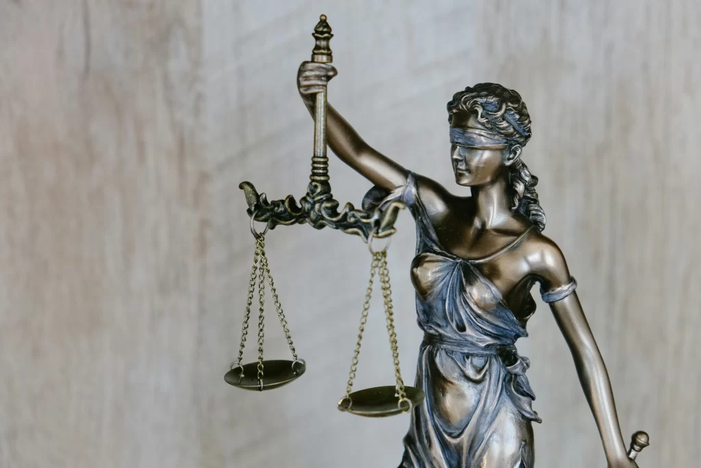 Photo - Lady Justice symbolizing fairness relevant to tribunal education and the special educational needs tribunal process. 