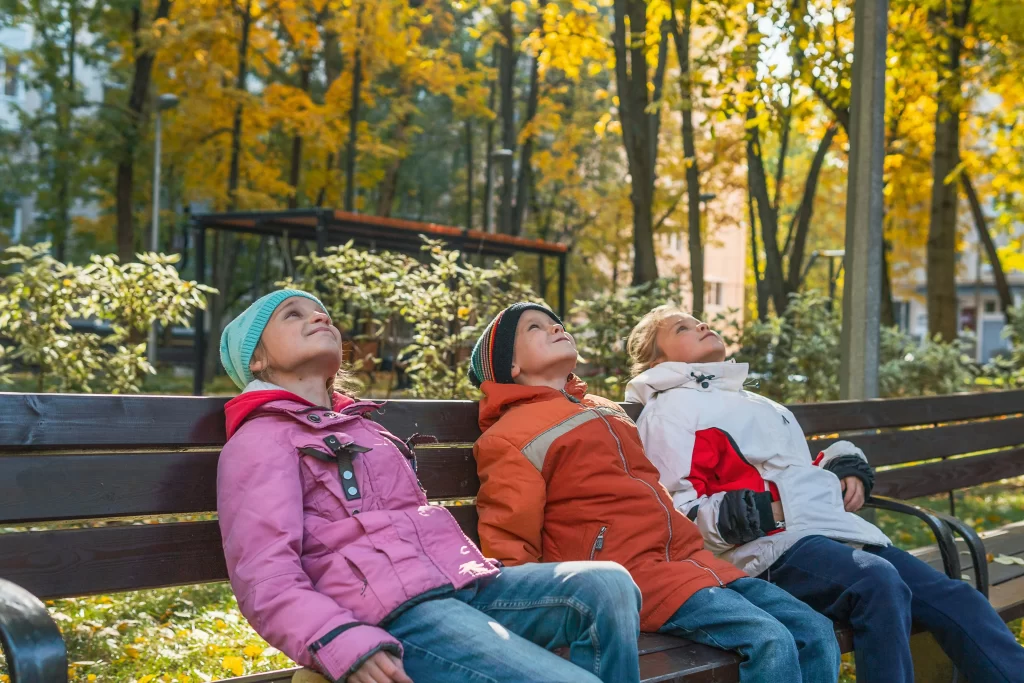 Photo - kids out in nature, activities for kids in Borehamwood